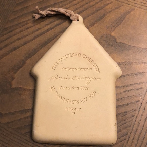 Vintage Pampered Chef 20th anniversary stoneware shortbread pan - Picture 2 of 5